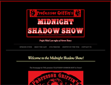Tablet Screenshot of midnightshadowshow.com